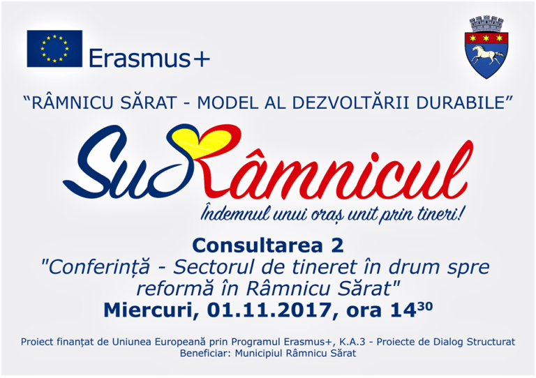 Primele două consultări finalizate în proiectul de elaborare al Strategiei de Tineret a Râmnicului