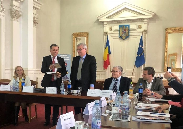 Ambasadorul Belarusului în România, Excelența Sa, Andrei Grinkevich, prima vizită de lucru la Râmnicu Sărat!