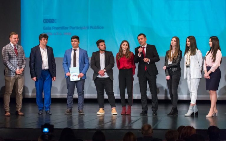 Râmnicu Sărat – locul 1 pentru participarea publică a tinerilor, în cadrul Galei Premiilor Participării Publice 2019!