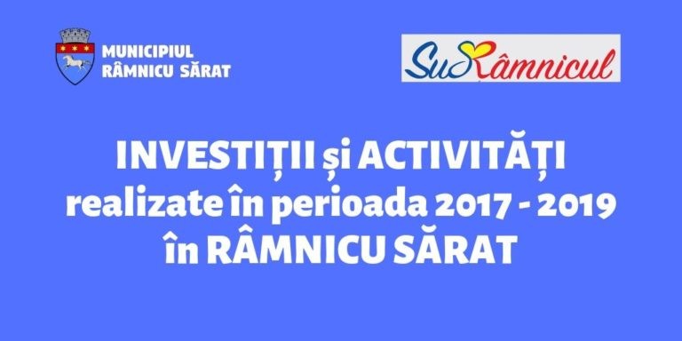 LUCRĂRI REALIZATE ÎN PERIOADA 2017 – 2019 DIN BUGETUL LOCAL