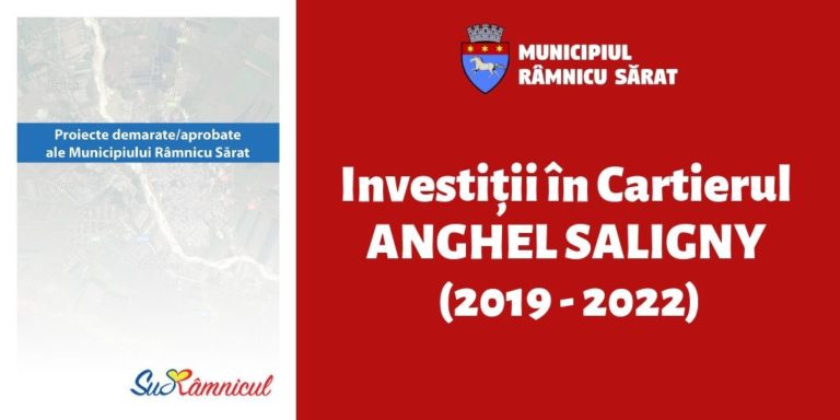 Investiții în cartierul ANGHEL SALIGNY (2016 – 2022)