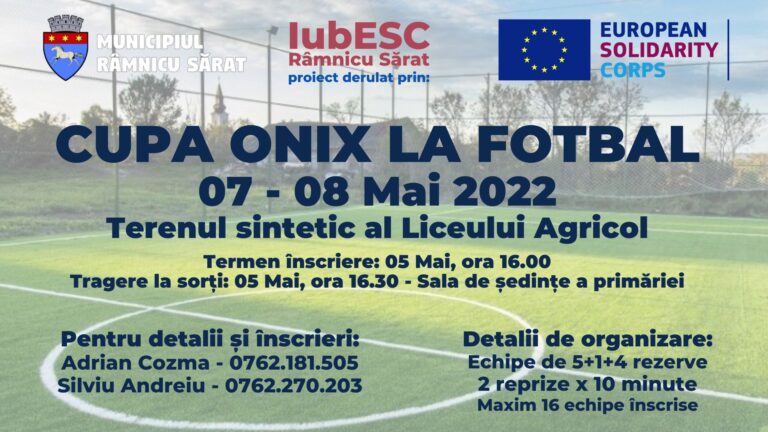 CUPA ONIX LA MINIFOTBAL – Invitație la sport realizată de A.T. ONIX!